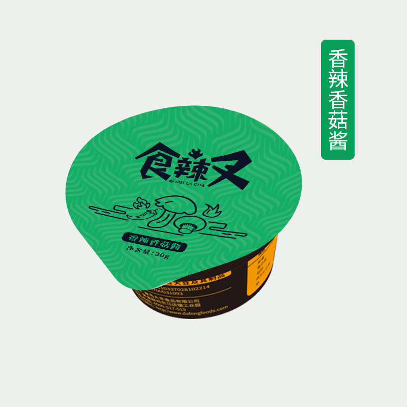 香辣香菇酱-杯装代加工-青岛大丰食品